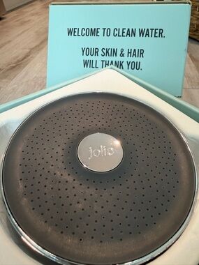 Jolie Water Filtering Chrome Shower Head in Box!